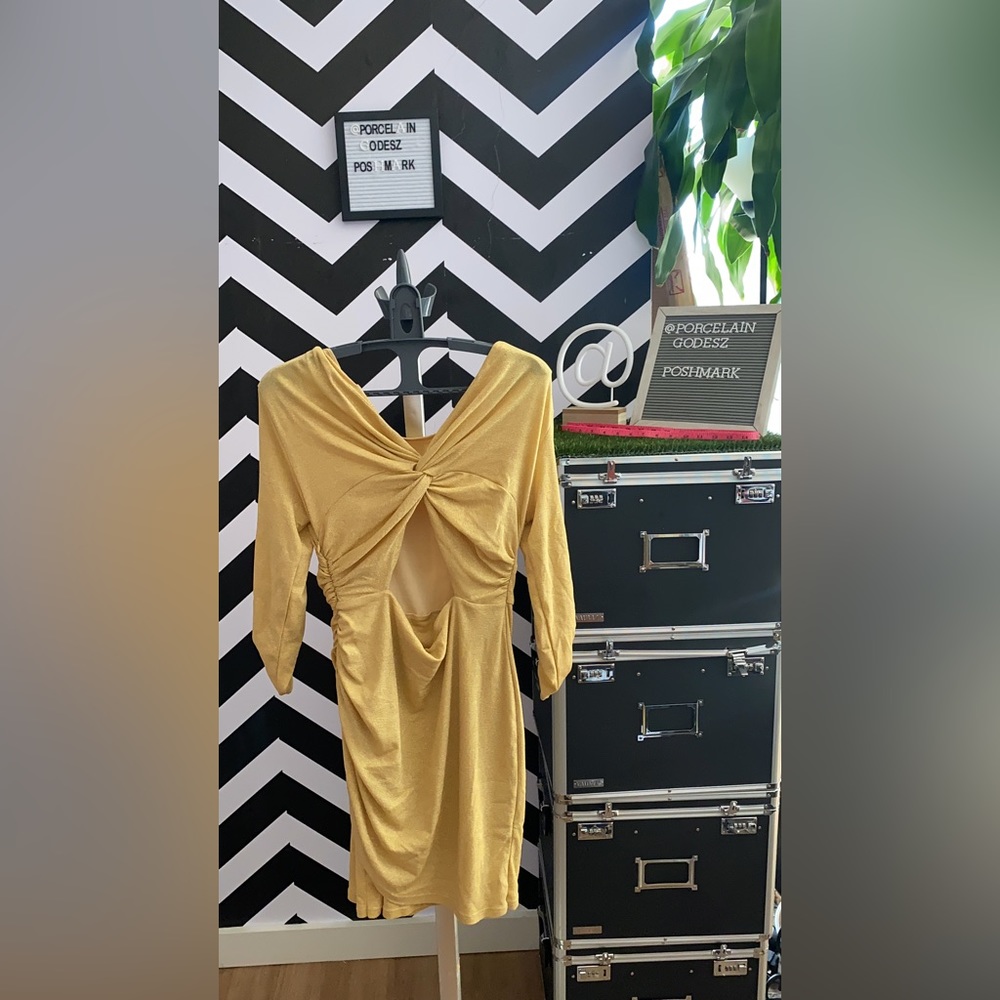 Marilyn Monroe Golden Dress - Picture 3 of 4